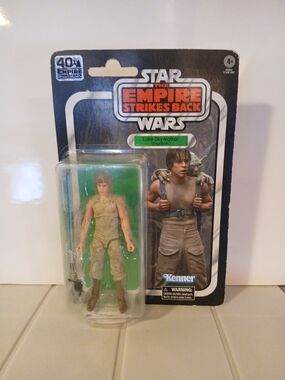 Star Wars The Empire Strikes Back Luke Skywalker Action Figure Black Series 6"